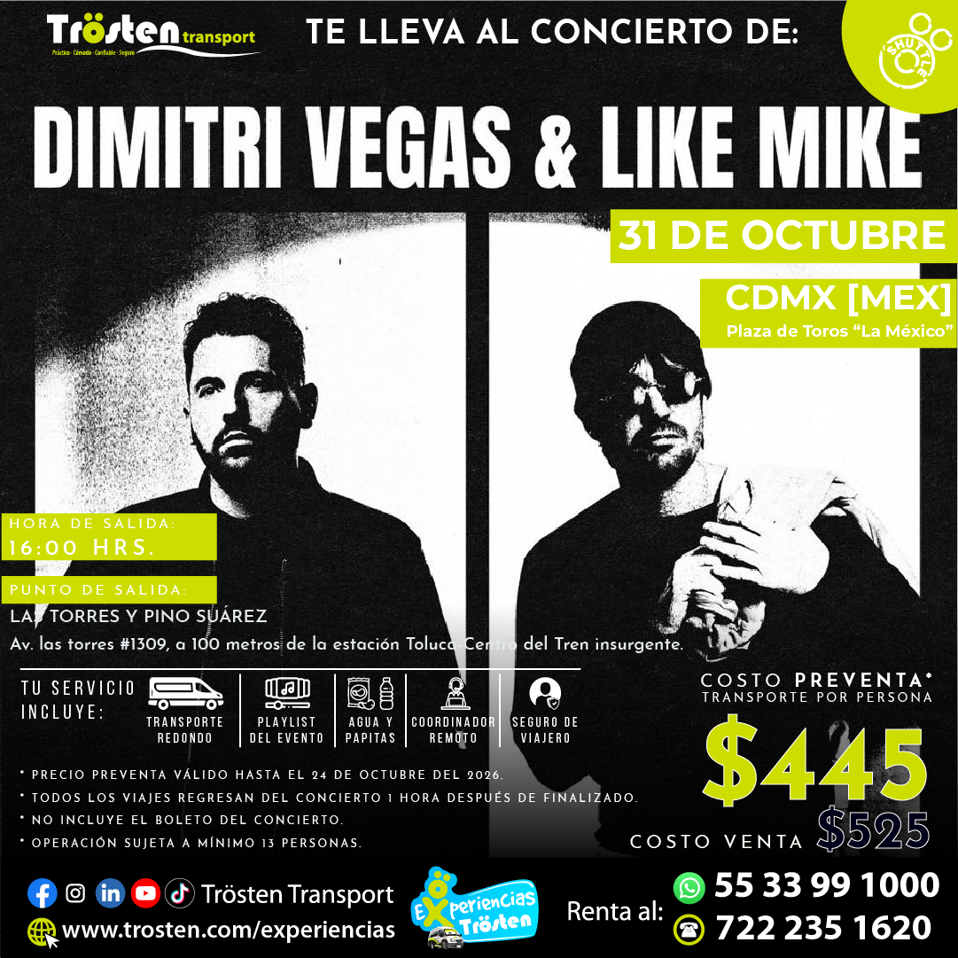 Dimitri Vegas & Like Mike - CDMX