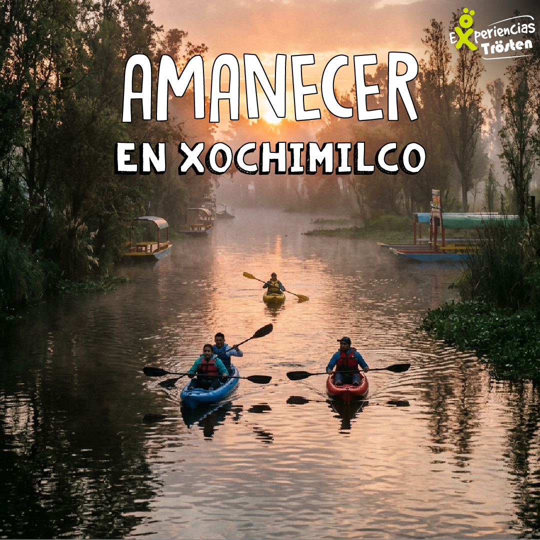 Amanecer en Xochimilco