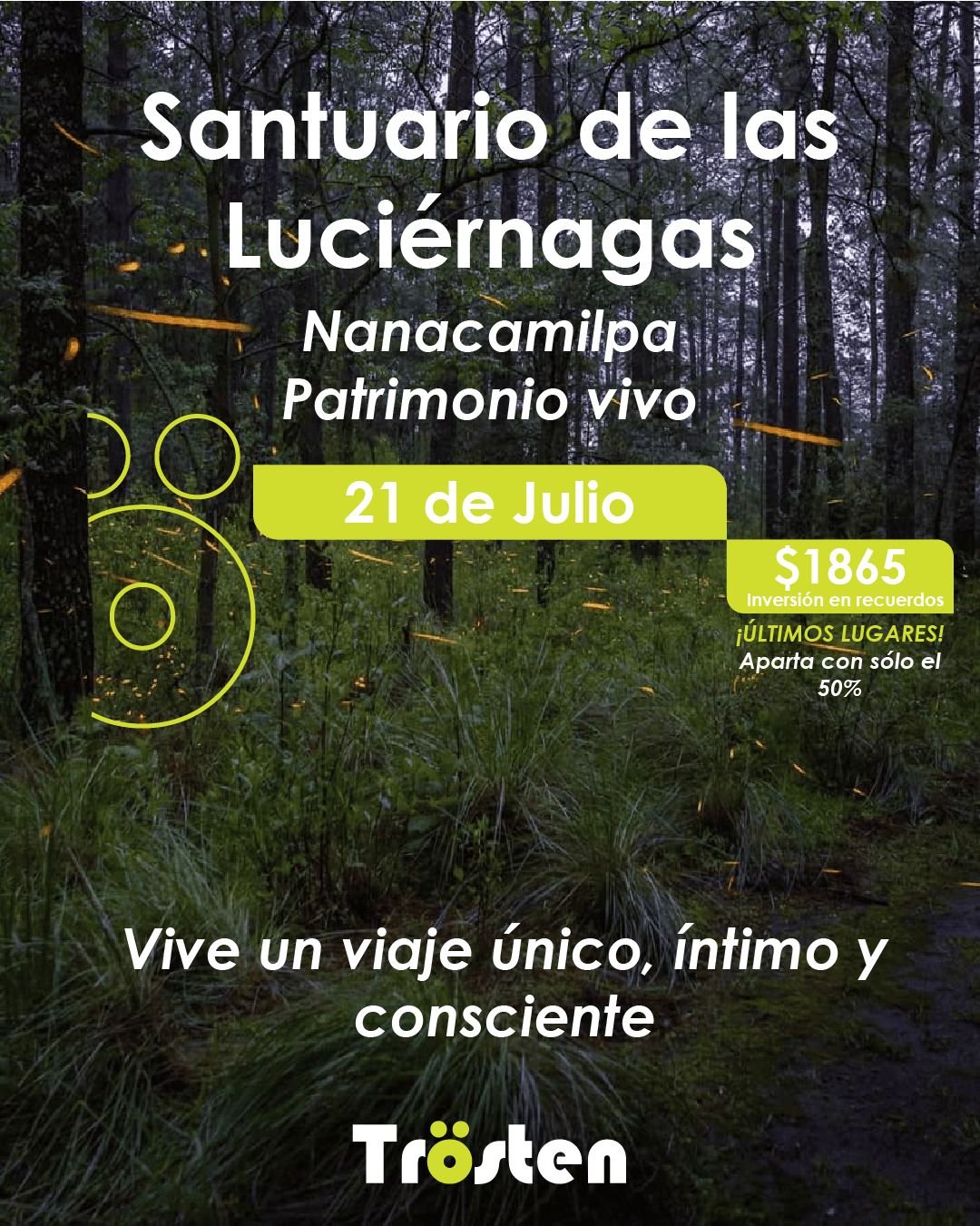Santuario de las luciérnagas 2026